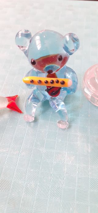 Set 7 Mini Sculture Cristallo