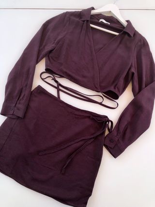 Completo Pull&Bear composto da top & minigonna