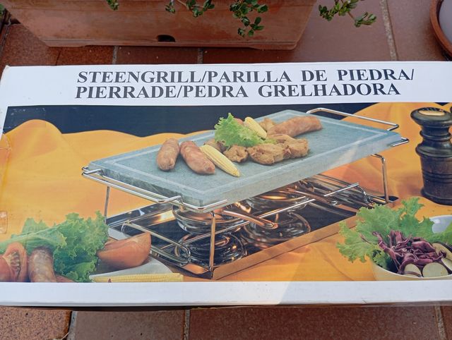 Parrilla de piedra | Grill de pierre