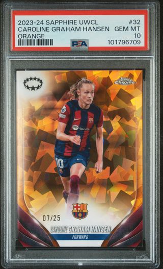 Cromo Caroline Graham Hansen PSA 10