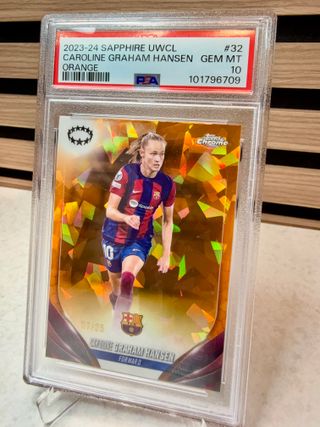 Cromo Caroline Graham Hansen PSA 10