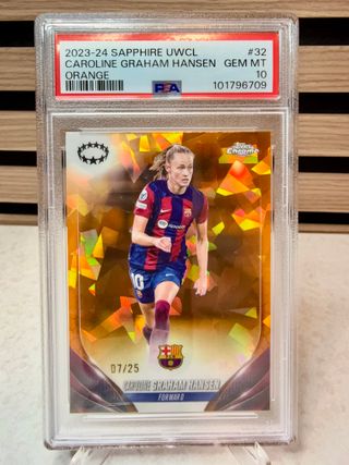 Cromo Caroline Graham Hansen PSA 10
