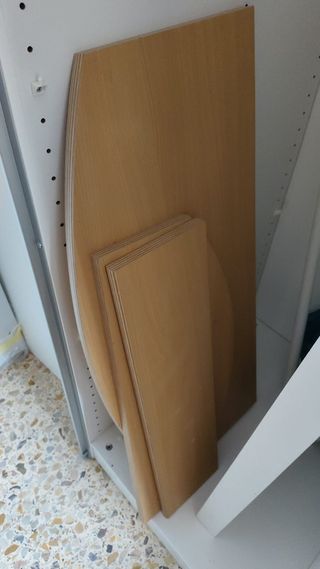 Madera para estanterías - 3 piezas