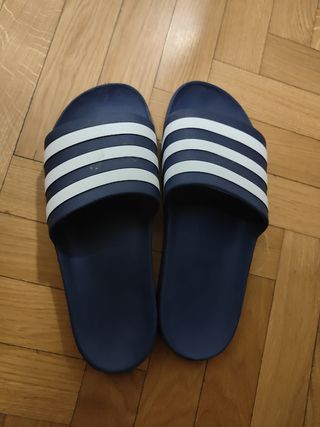 Chanclas Adidas azules