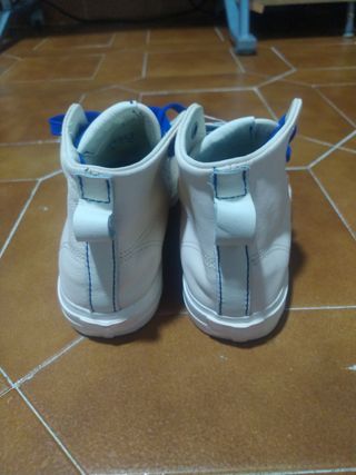 Adidas Pharrell Williams Nizza Hi RF - Beige/Azul