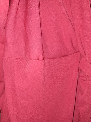 Vestido rojo fiesta talla 48
