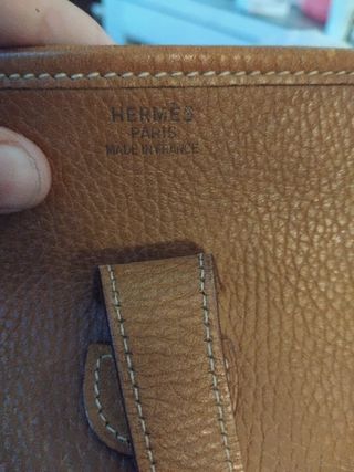 Borsa vintage Hermès Evelyn