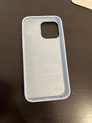 Funda silicona Apple iPhone 14 Pro Max - Azul