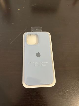 Funda silicona Apple iPhone 14 Pro Max - Azul