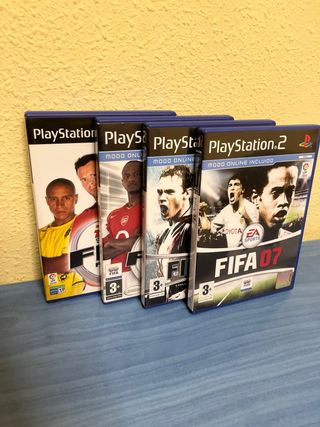 4 juegos FIFA PS2 