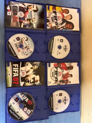 4 juegos FIFA PS2 