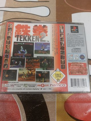 Tekken 2 PS1 Platinum - Demo Incluida