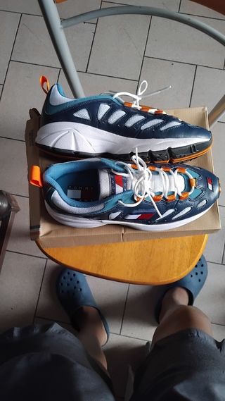 Tommy Jeans Sneakers - Scarpe Blu/Arancio Tg 42