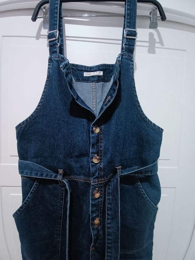 Mono vaquero azul mujer