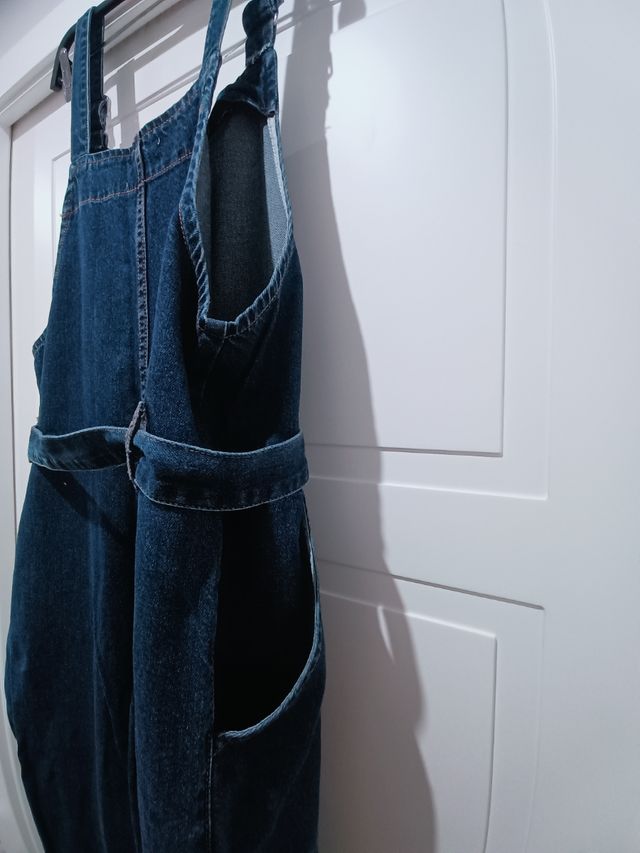 Mono vaquero azul mujer