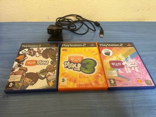 3 Juegos coleccion Eye Toy PS2