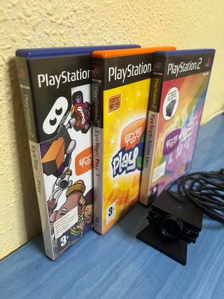 3 Juegos coleccion Eye Toy PS2