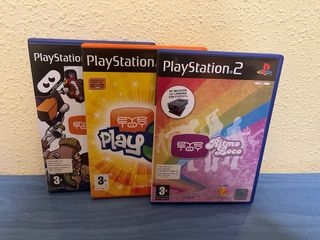 3 Juegos coleccion Eye Toy PS2