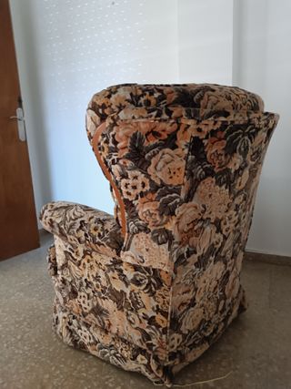 2 Sillones orejeros vintage