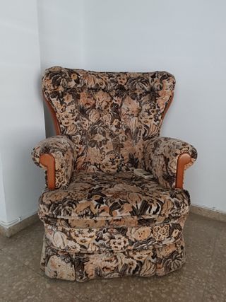 2 Sillones orejeros vintage