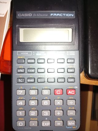 Casio fx-82 SUPER FRACTION