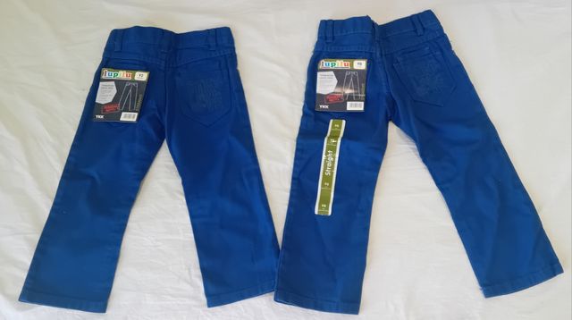 Dos vaqueros infantiles Lupilu 1'5 a 3 años