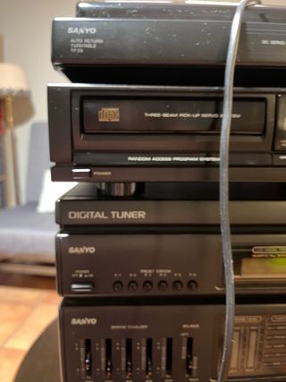 Equipo de musica y Altavoces Sanyo SX-100G vintage