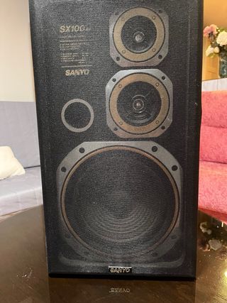 Equipo de musica y Altavoces Sanyo SX-100G vintage