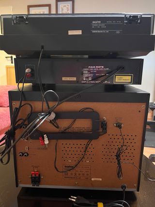 Equipo de musica y Altavoces Sanyo SX-100G vintage