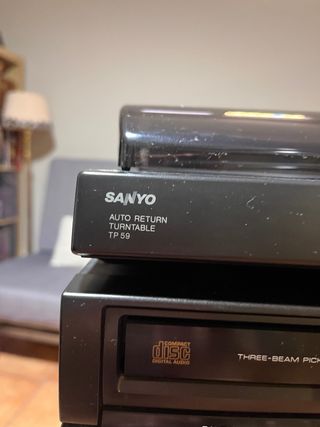 Equipo de musica y Altavoces Sanyo SX-100G vintage