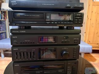 Equipo de musica y Altavoces Sanyo SX-100G vintage