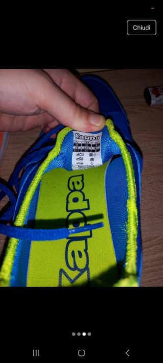 Scarpe Kappa blu e arancioni PREZZO TRATTABILE