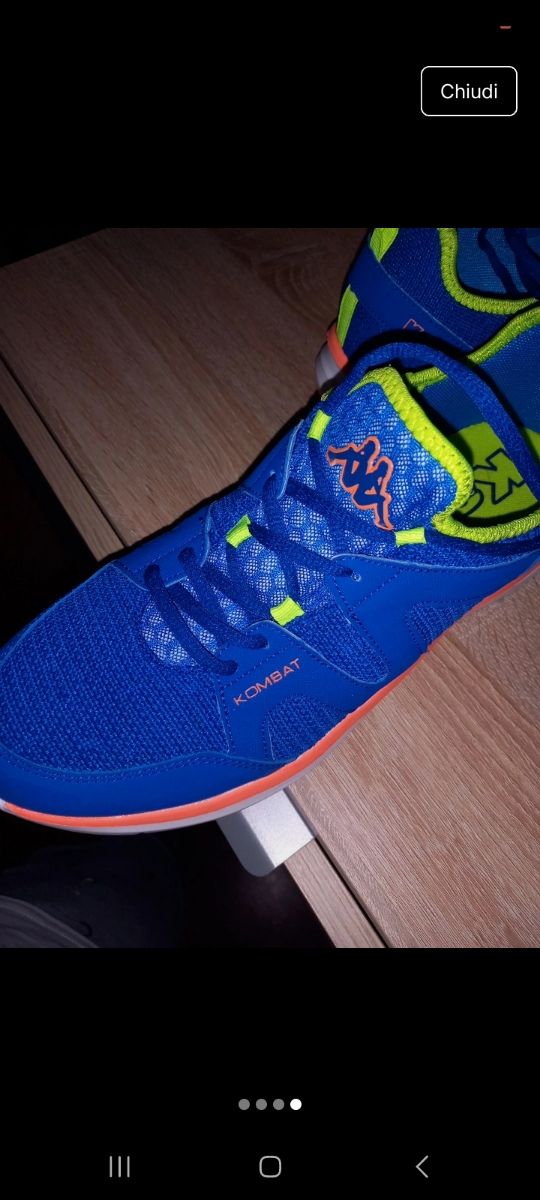 Scarpe Kappa blu e arancioni PREZZO TRATTABILE