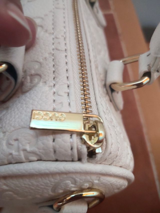 Bolso bandolera beige pequeño