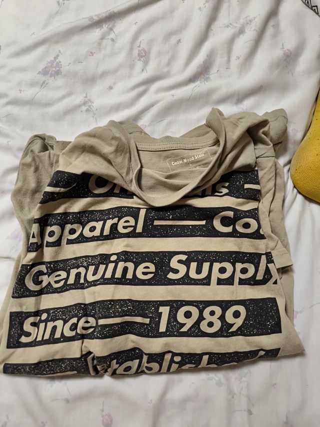 Camiseta Cedar Wood State beige