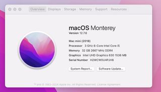Mac Mini Late 2018 512G HD 32GB Ram Apple Computer