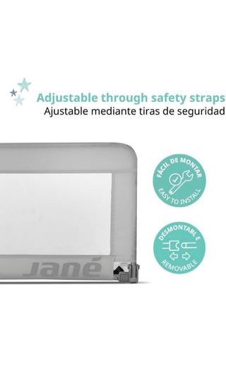 Barrera cama Jané 110cm - Gris
