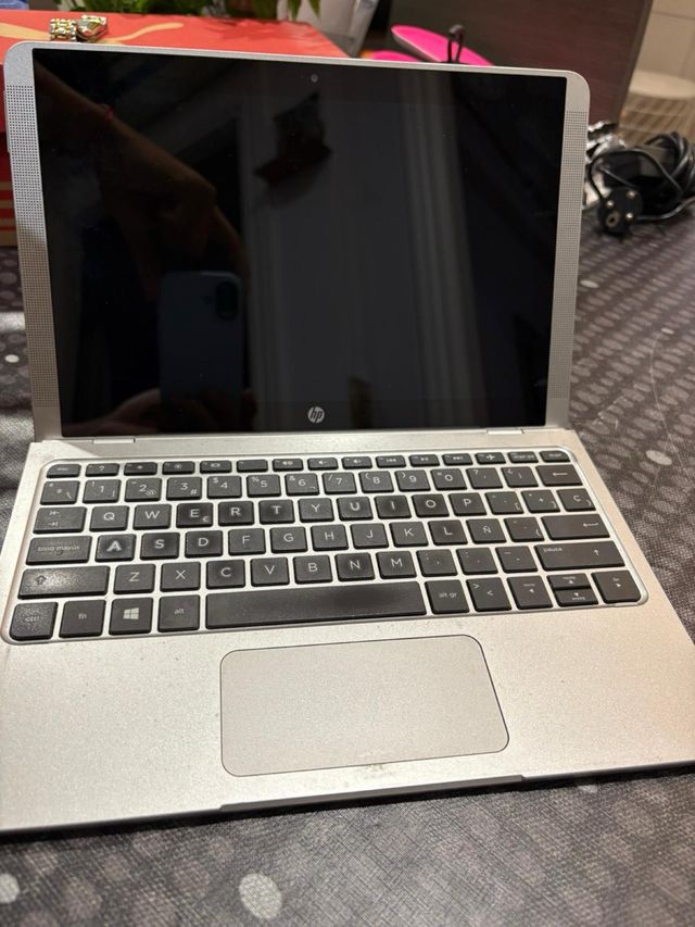 HP portátil táctil - Plata