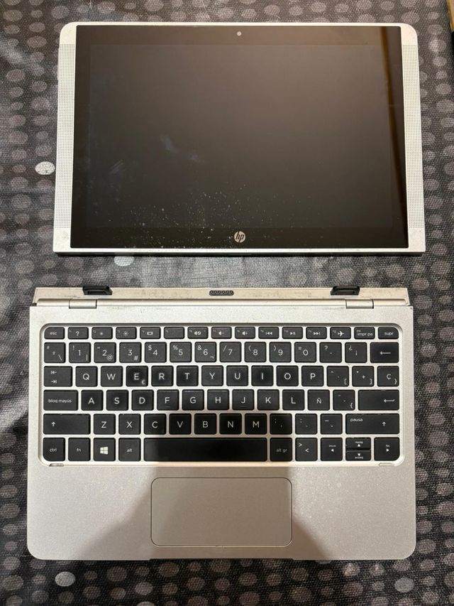 HP portátil táctil - Plata