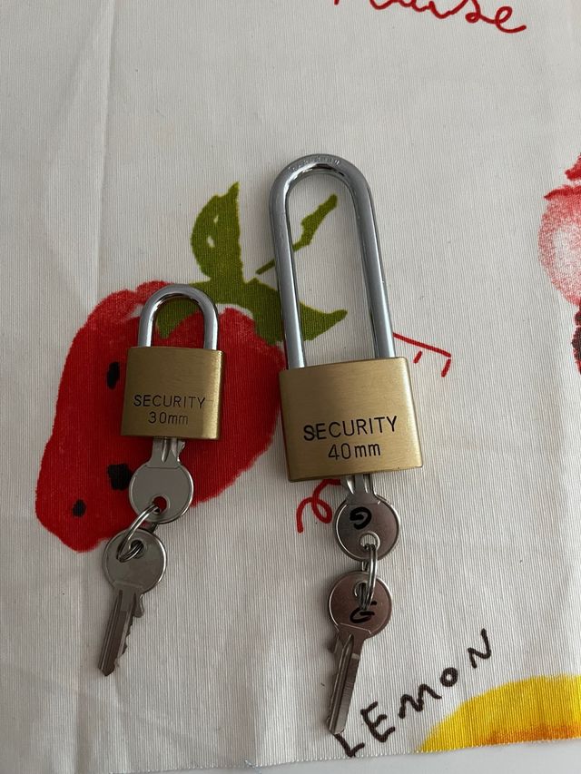 Candados Seguridad 30mm & 40mm