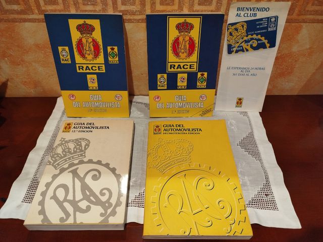 LOTE GUIAS DEL AUTOMOVILISTA RACE