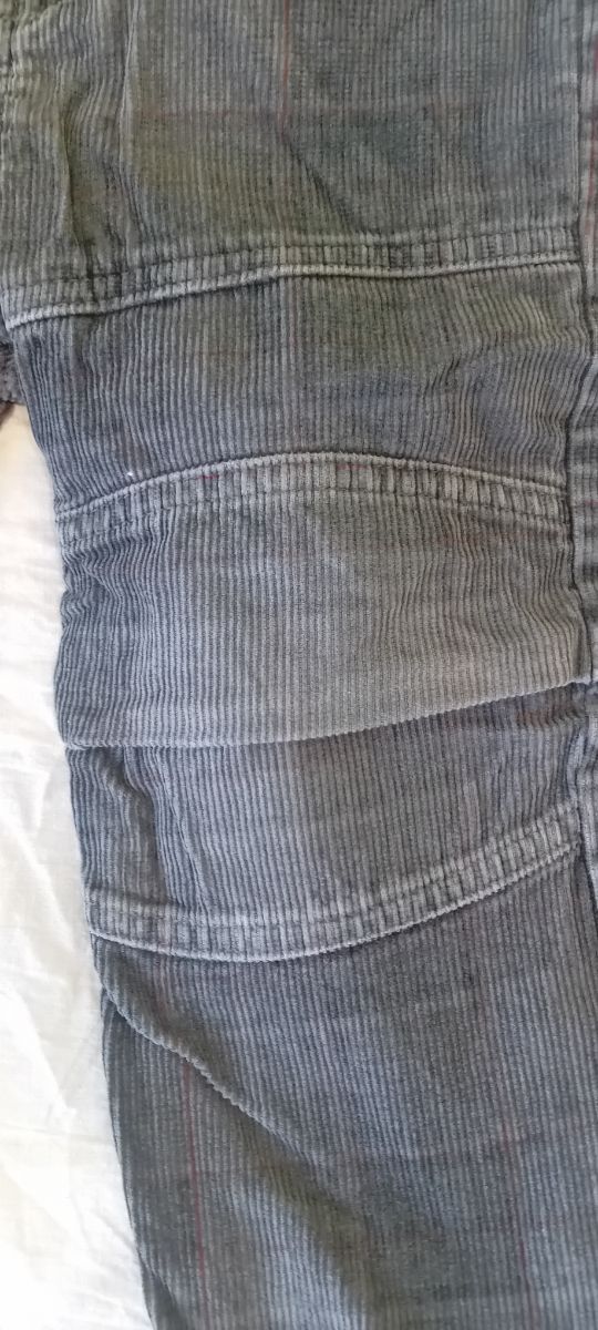 Pantalón pana infantil - Gris oscuro