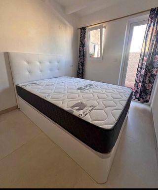 Cama matrimonio - cabecero blanco