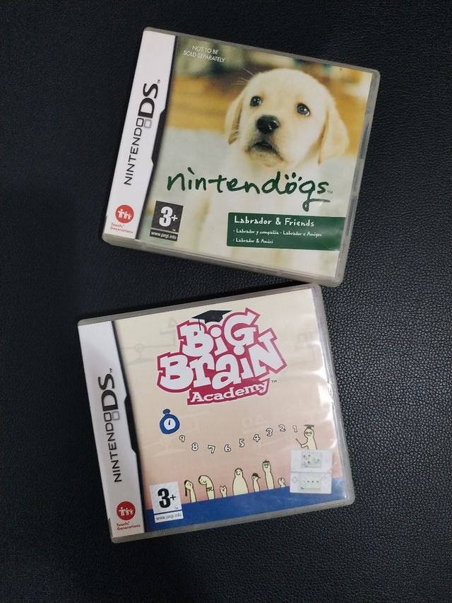 Nintendo DS: Big Brain Academy + Nintendogs