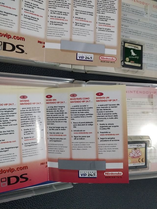 Nintendo DS: Big Brain Academy + Nintendogs