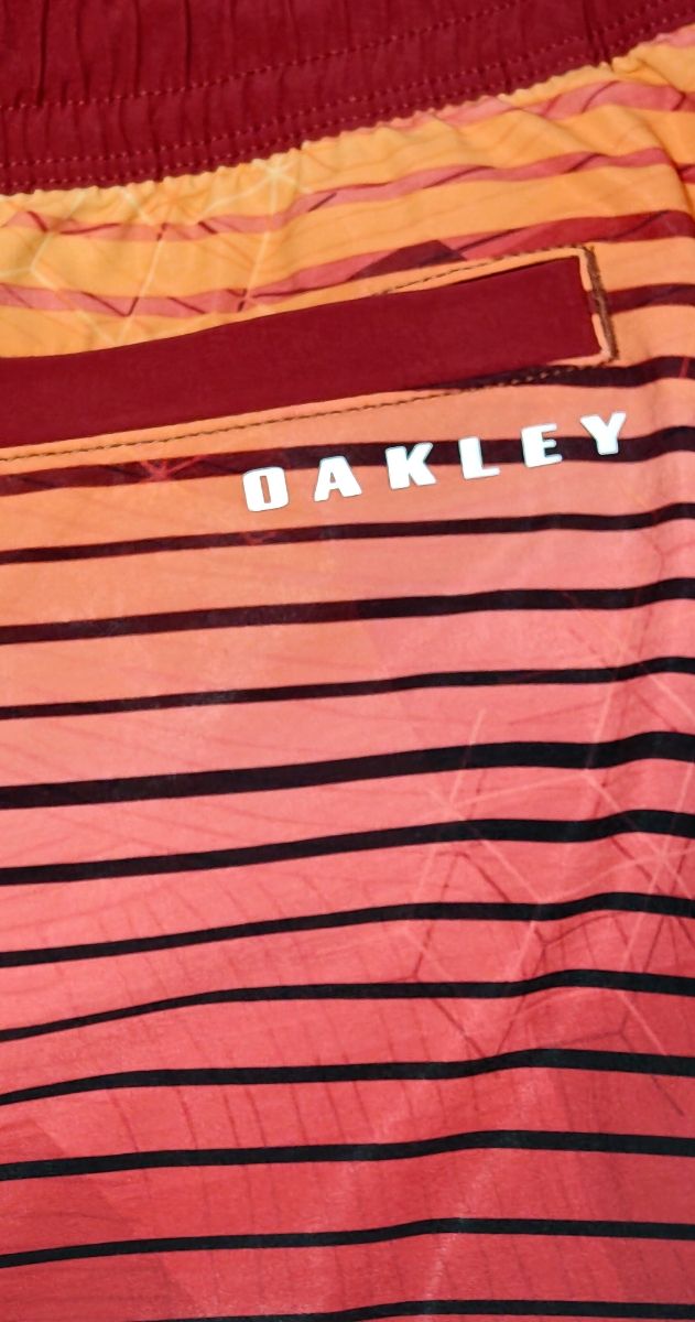 Bañador Oakley rojo-naranja