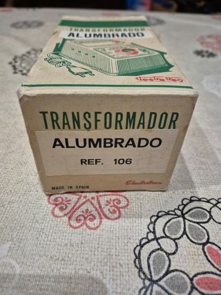 TRANSFORMADOR ALUMBRADO ELECTROTREN Ref. 106