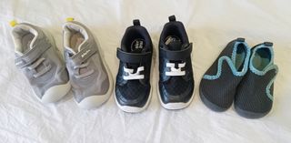 3 pares Zapatillas respetuosas Bebé 21-23