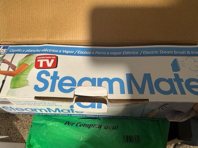 Plancha y cepillo vapor SteamMate