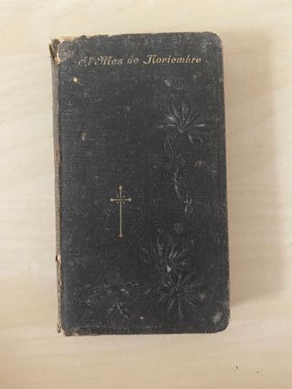 Libro "El mes de noviembre" F.Vitali (Año 1917)